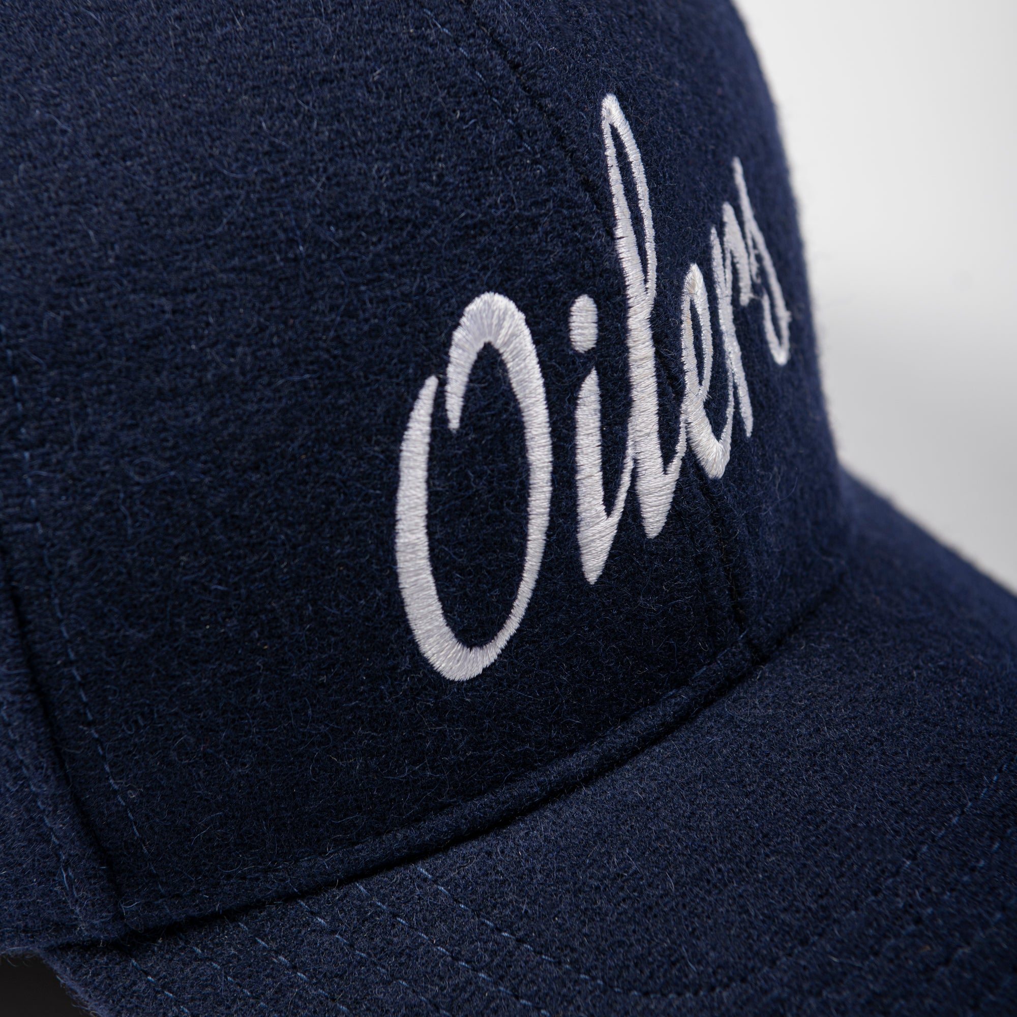 Script Wool Hat | Navy