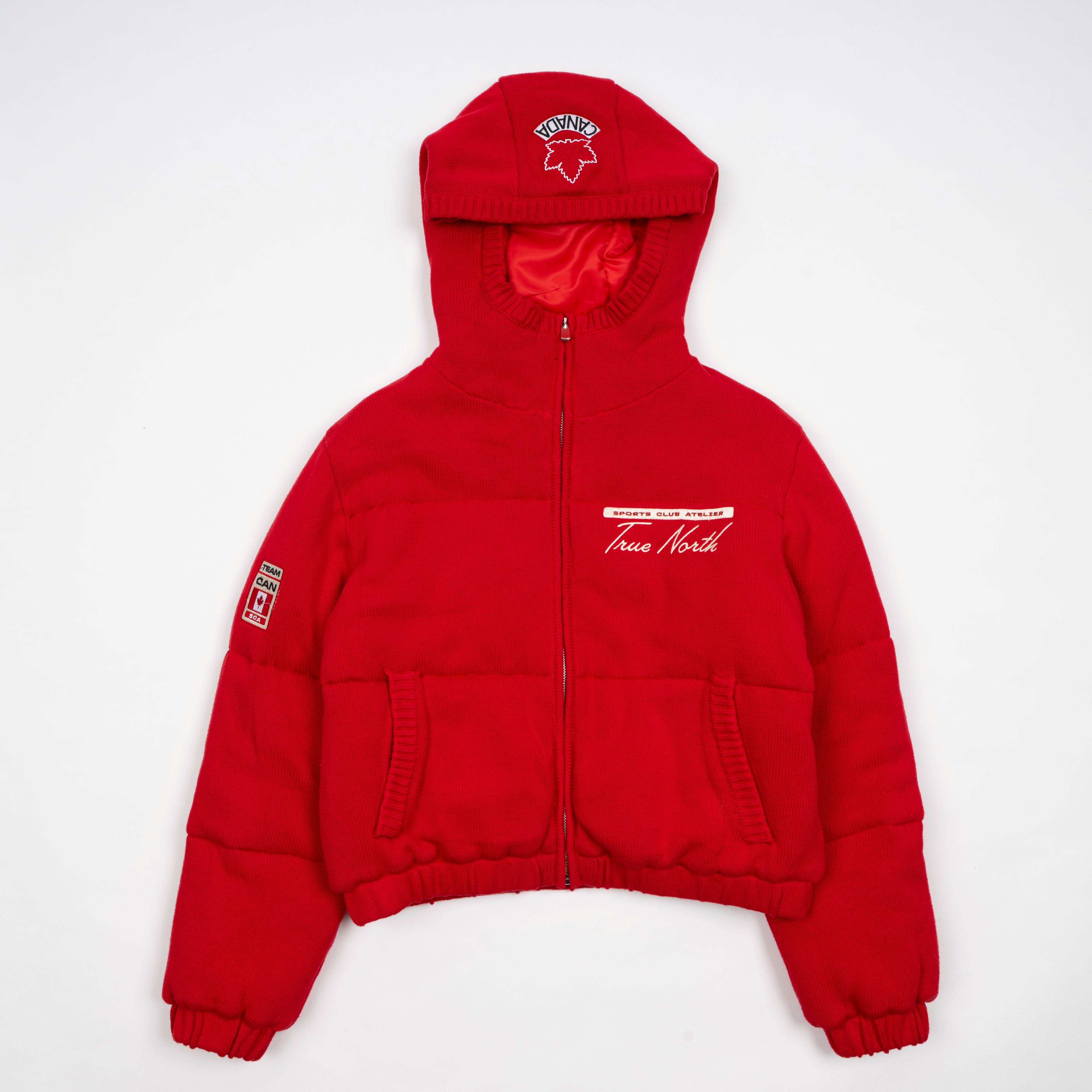 Après Knit Puffer | Red