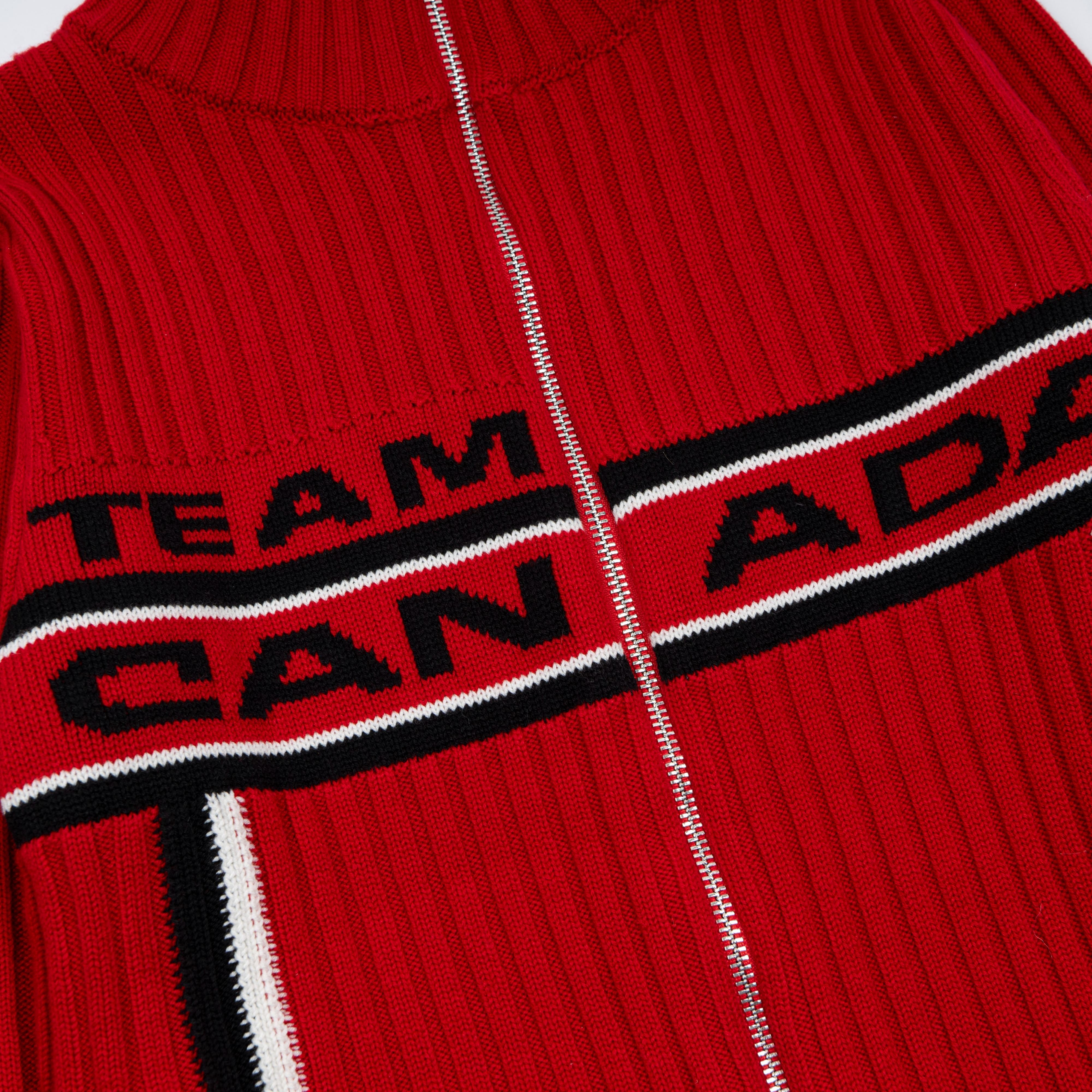 Chalet Fitted Zip up Sweater