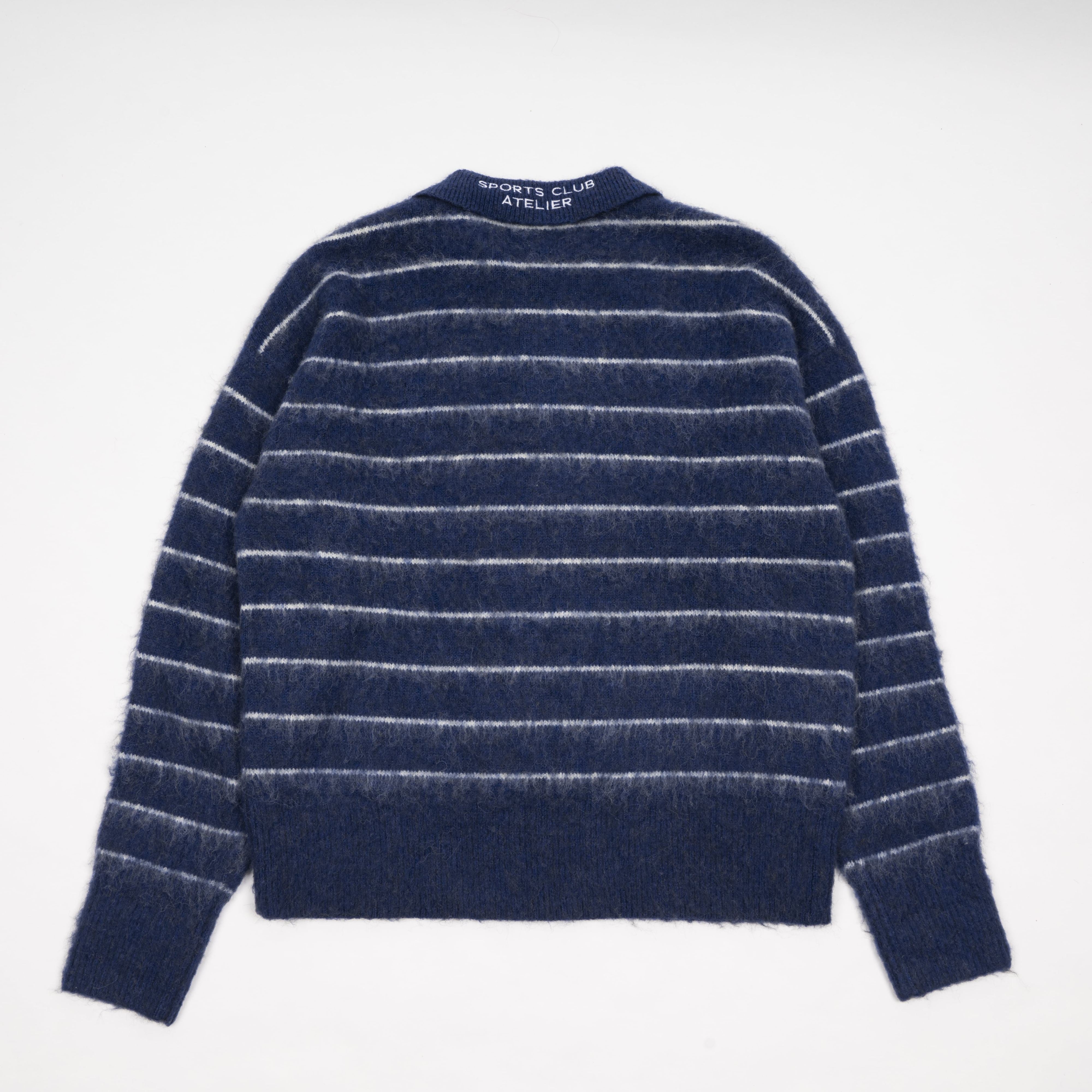 Northline Collared Mohair Knit