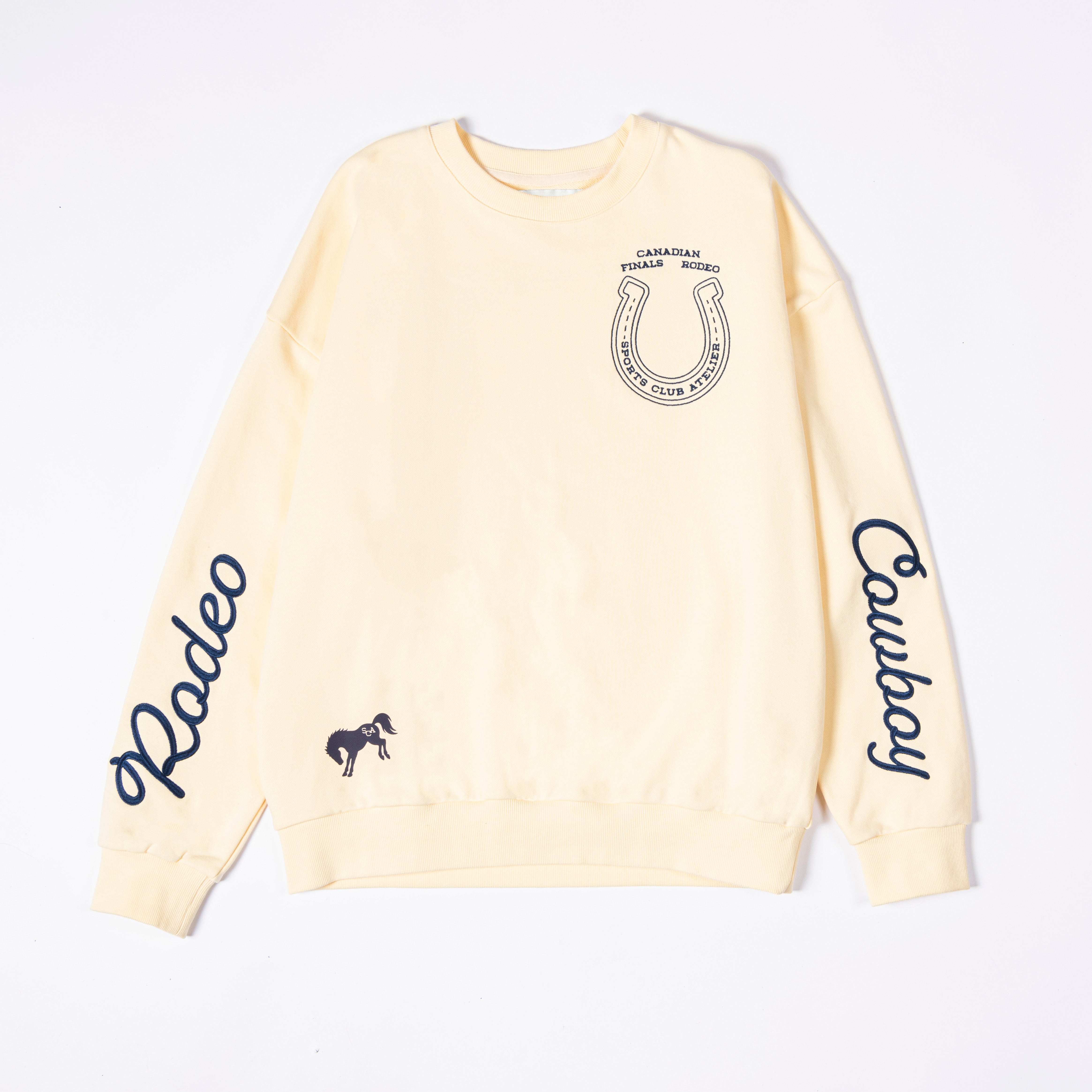 Rodeo Club Crewneck | Butter Yellow