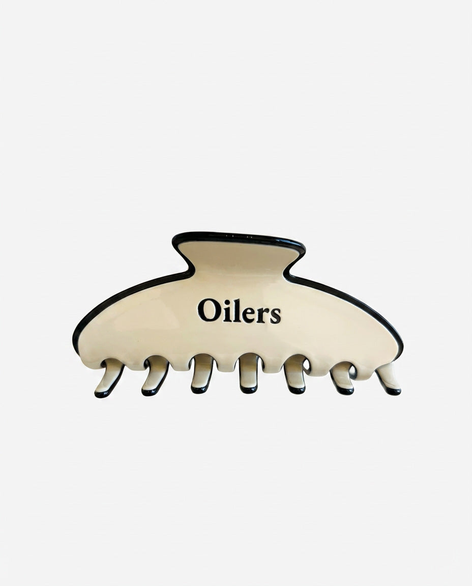 Oilers Contrast Claw Clip